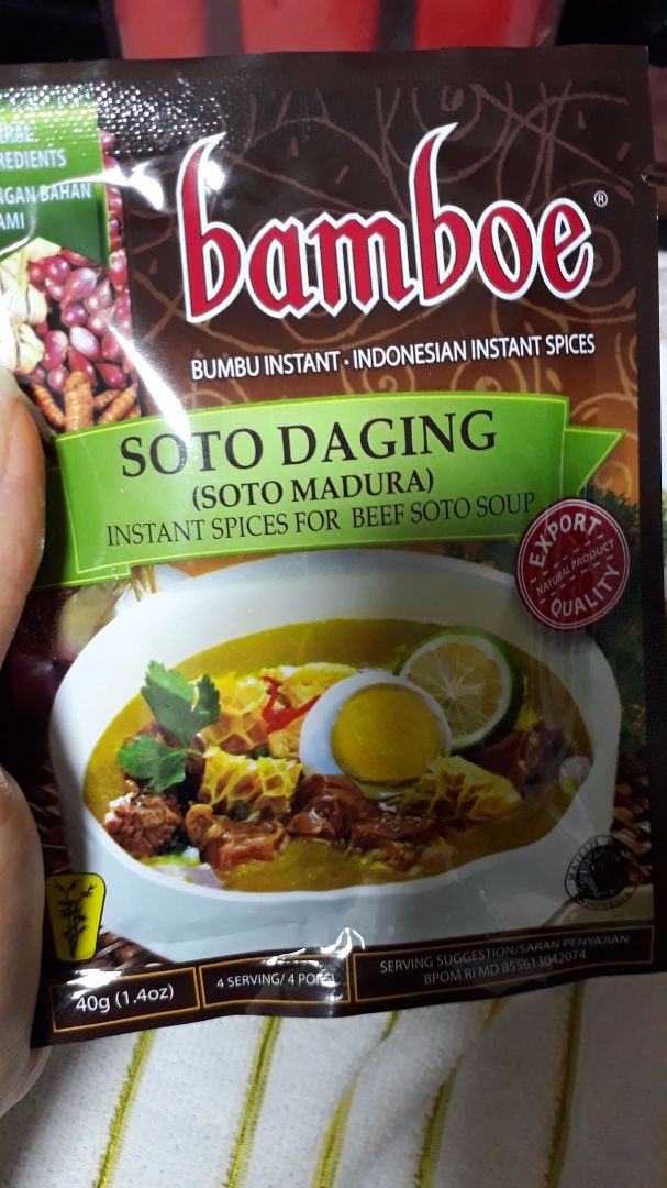 photo of Bamboe Soto Daging shared by @georginaxuan on  26 Jun 2019 - review