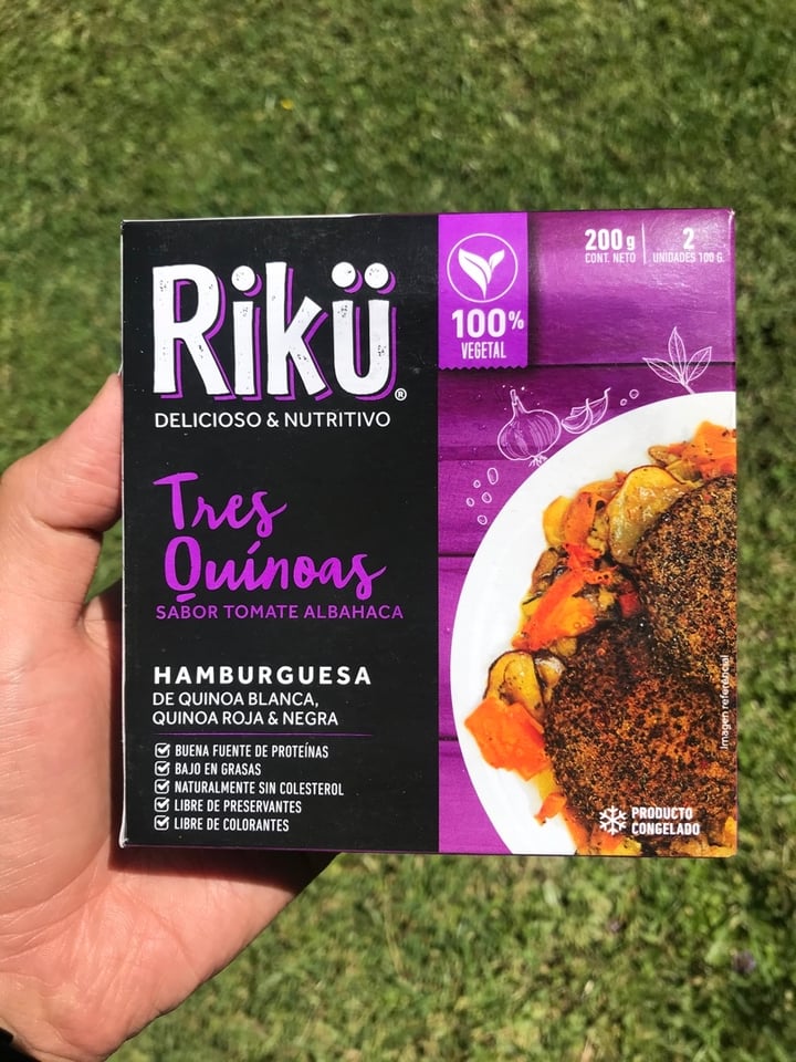 photo of Rikü Hamburguesas Tres Quinoas shared by @mauricioserrano on  10 Feb 2020 - review