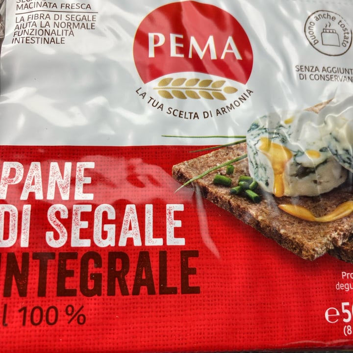 photo of Pema Pema pane di segale integrale shared by @aminacarli on  27 Sep 2022 - review