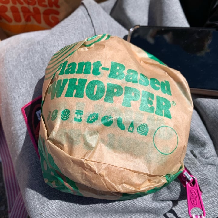 photo of Burger King Burger plant based shared by @fvlickerofhope on  12 Apr 2022 - review