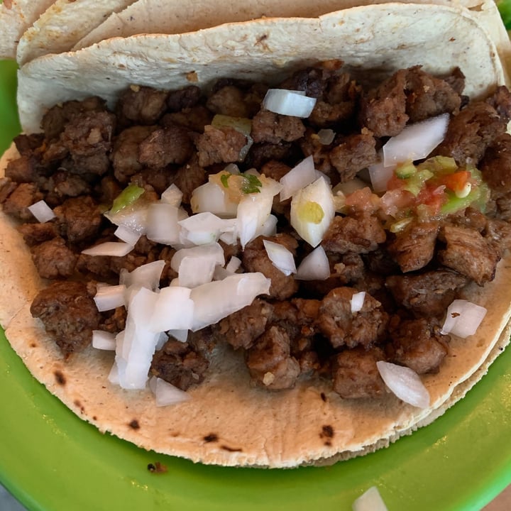 photo of Veganísimo Loncheria Vegana Taco de suadero shared by @nancy on  21 Aug 2020 - review