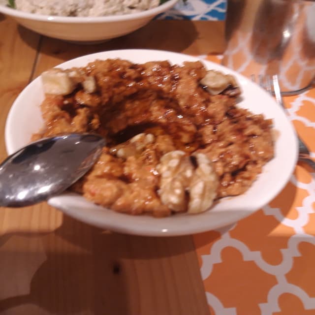 Foto del plato “Muhammarah”
