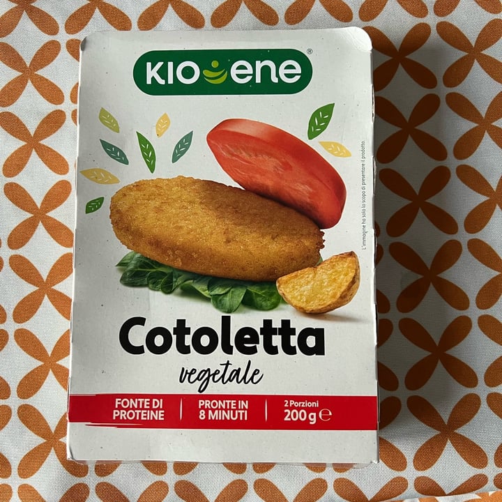 photo of Kioene Cotoletta vegetale shared by @silvietti on  12 Apr 2022 - review