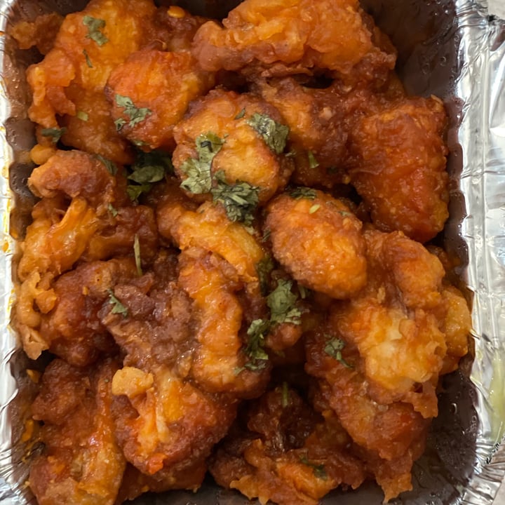 photo of Masala Kraft Cafe Lasooni Gobi shared by @janetisvegan on  22 Sep 2021 - review