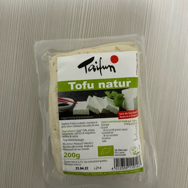 review photo of Taifun Tofu natur shared by @ginnynthegiungle on 29 Mar 2022 - review