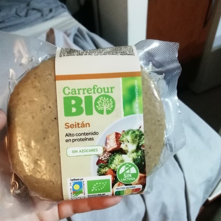 photo of Carrefour Bio Seitán tofu shared by @giadi91 on  08 Oct 2022 - review