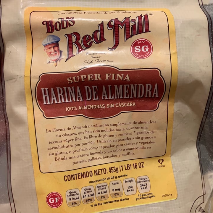 photo of Bob's Red Mill Almond Flour shared by @leeponce on  03 Dec 2020 - review