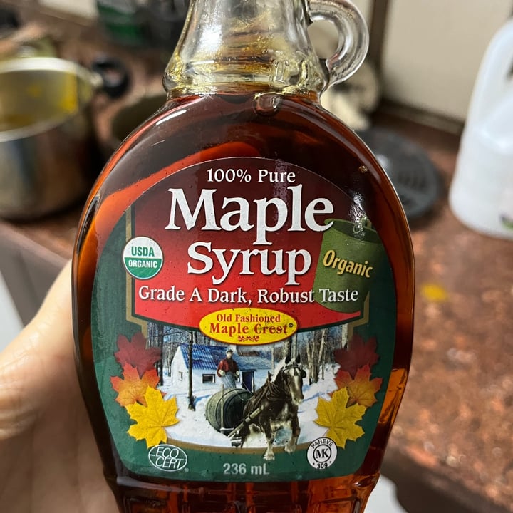 photo of Old Fashioned Maple Crest Maple Syrup 250ml shared by @matimemes on  30 Dec 2021 - review