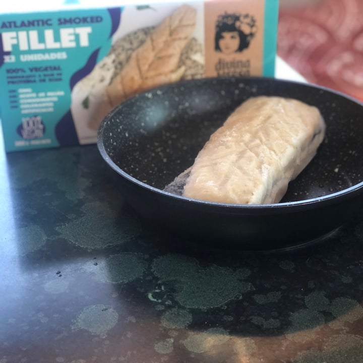 review photo of Divina teresa Atlantic Smoked Fillet shared by @veganslove on 10 Mar 2021 - review