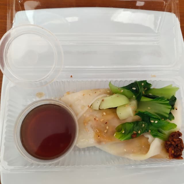 「Bbq meat chee cheong fun」の料理の写真