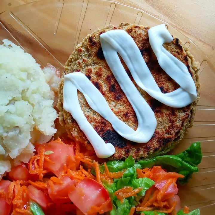 review photo of veggieyvegann Medall贸n de garbanzos shared by @belvegan on 04 Oct 2021 - review