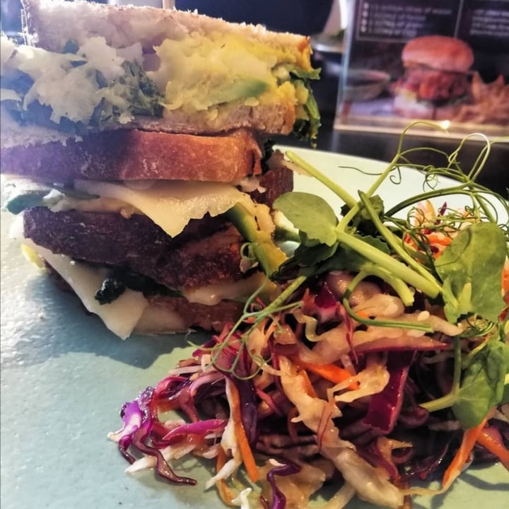 photo of Bamboo Plant Power - Plant Based Vegan Restaurant Toasted Cheeze & Tomato shared by @ragmahe on  28 Jul 2020 - review