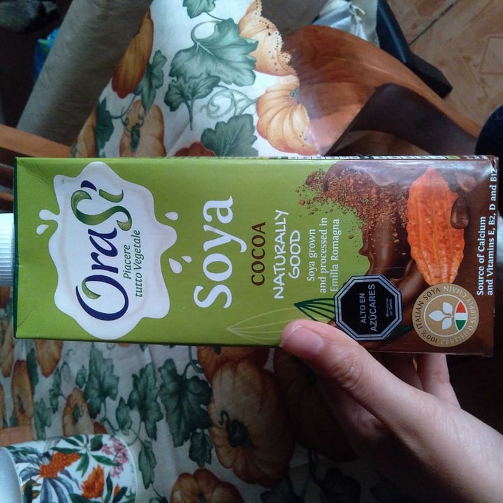 review photo of OraSí Cocoa soy milk shared by @bartolito18 on 13 Apr 2020 - review