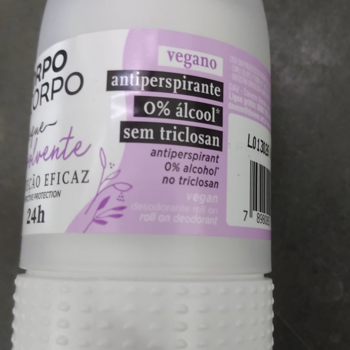 photo of Davene Desodorante Antitranspirante Roll On Davene Corpo A Corpo shared by @jugennari on  03 Jun 2022 - review