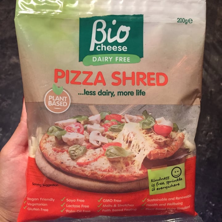 photo of Bio Cheese Pizza Shred shared by @kindr-planet on  20 Dec 2020 - review