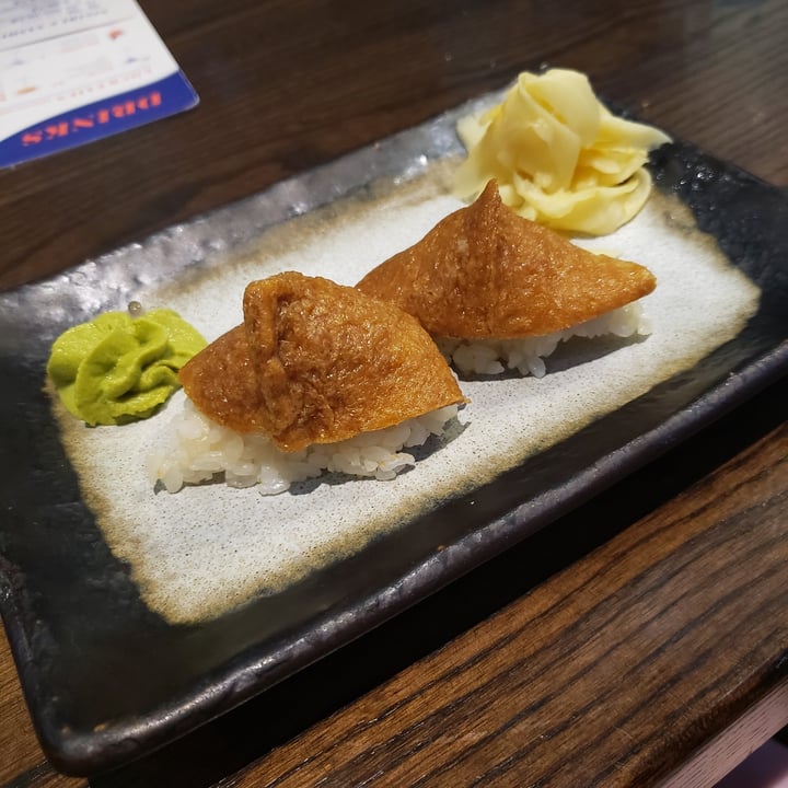 photo of Blue Sushi Sake Grill Tofu Inari Nigiri shared by @strawberrycupcake on  20 Sep 2021 - review