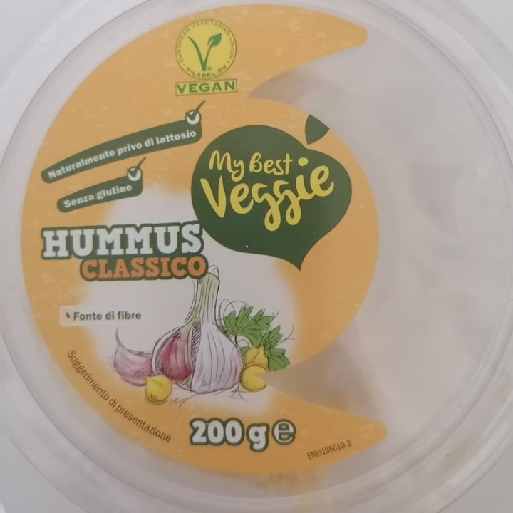 photo of My Best Veggie Hummus classico shared by @bloodtear on  03 Oct 2022 - review