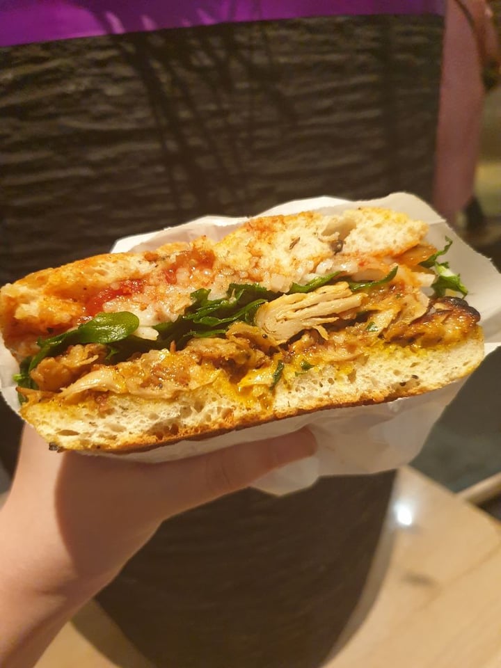 photo of Grand Hyatt Singapore Mediterranean Heura® Grilled Chicken Panini shared by @bigfatnyancat on  12 Sep 2019 - review