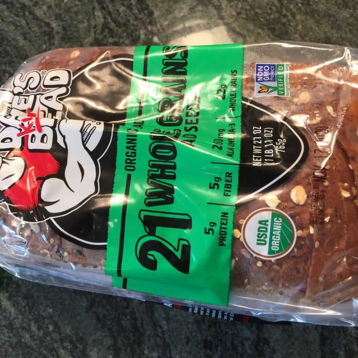 photo of Dave's Killer Bread 21 Whole Grains And Seeds Killer Breads shared by @ndlouhyveg on  06 Nov 2020 - review