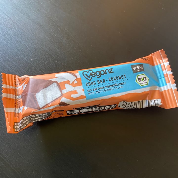 photo of Veganz Choc Bar Coconut shared by @nataliaelef on  28 Sep 2020 - review