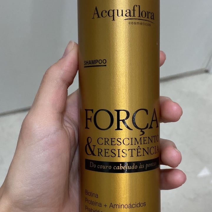 review photo of Aquaflora shampoo Acquaflora Shampoo Força Crescimento & Resistência shared by @arielvenancio on 03 Jun 2022 - review
