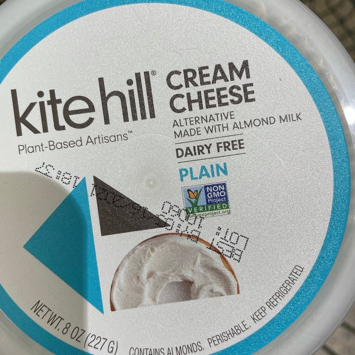 photo of Kite Hill Cream Cheese Alternative Plain shared by @kp03 on  01 Mar 2021 - review