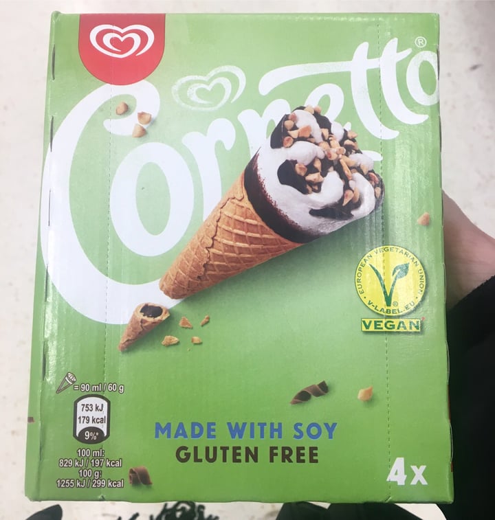 review photo of Cornetto Cornetto Dairy Free shared by @hannahkennedy on 13 Jan 2020 - review