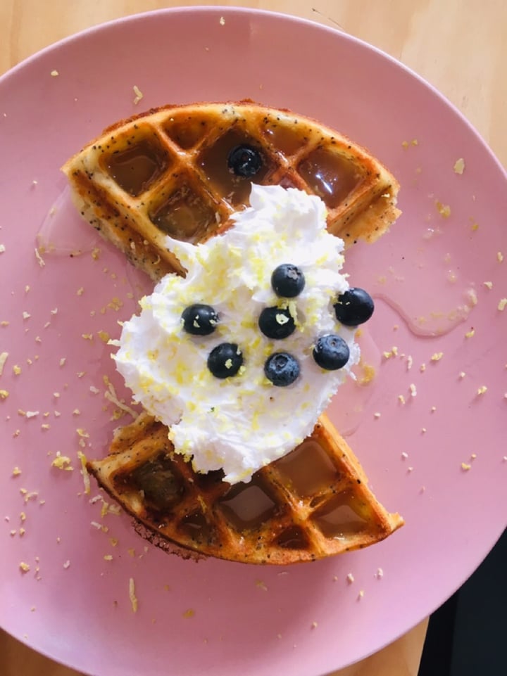 review photo of Jessy's Waffles Lemon and poppyseed waffle shared by @kathrynwicht on 03 Mar 2020 - review