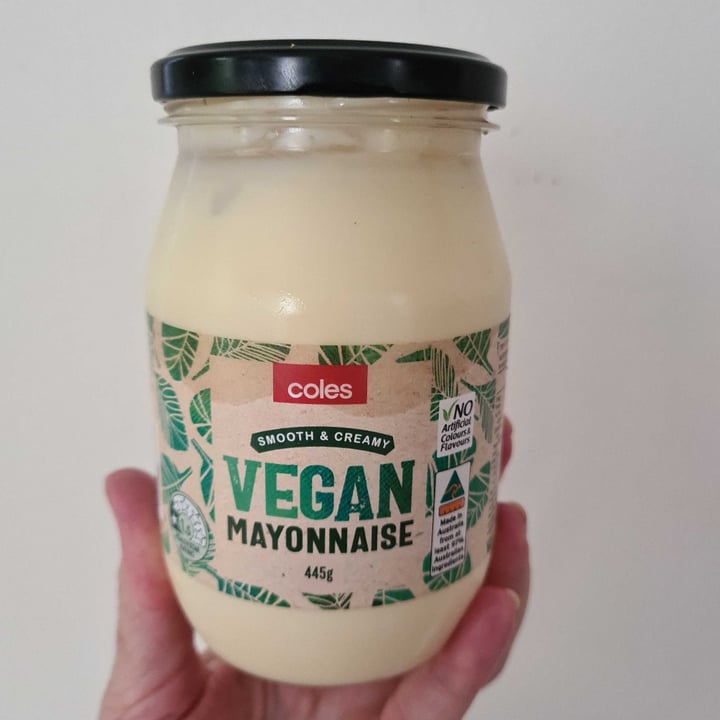 photo of Coles Vegan Mayonnaise (Smooth & Creamy) shared by @nightinghale on  15 Jan 2021 - review