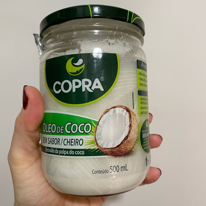photo of Copra Óleo de coco sem sabor/cheiro shared by @rurosrmb on  17 Oct 2021 - review
