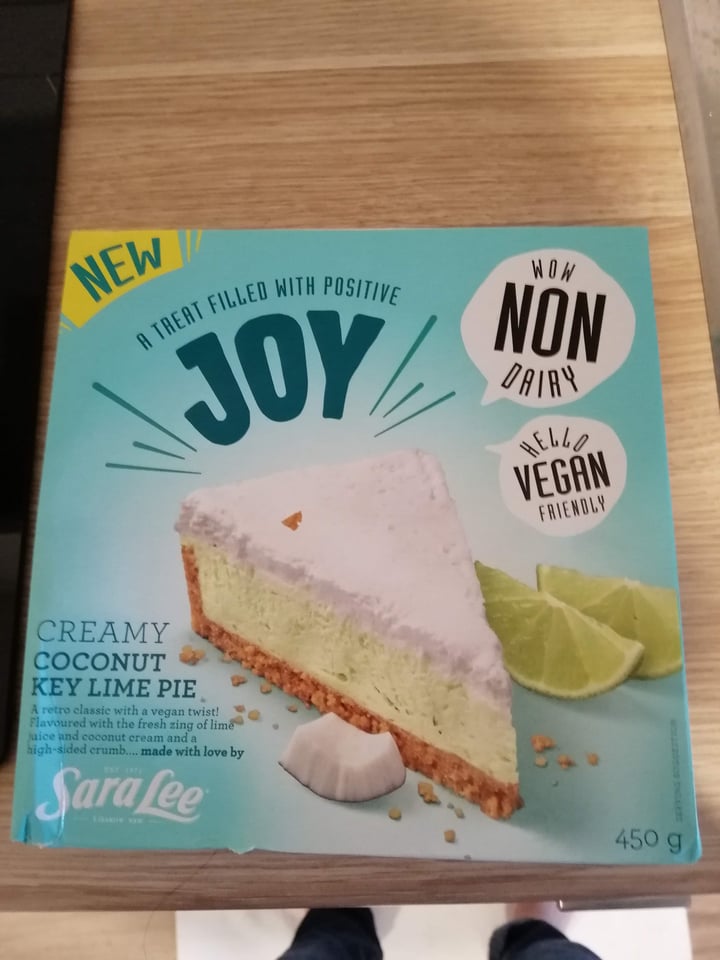 photo of Sara Lee Coconut Key Lime Pie shared by @moralcompassion4all on  20 Jan 2021 - review