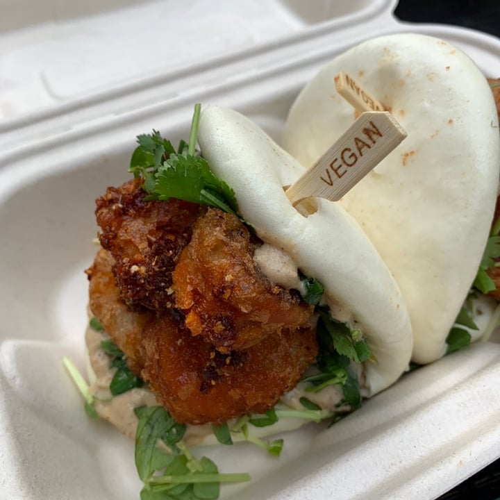 photo of MANEATINGPLANT Fried Shroom Bao shared by @fatvegana on  29 Apr 2022 - review