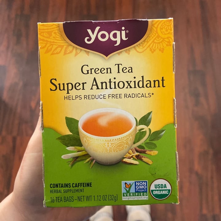 photo of Yogi Green Tea Super Antioxidant shared by @jenvanreenen on  18 Jan 2021 - review