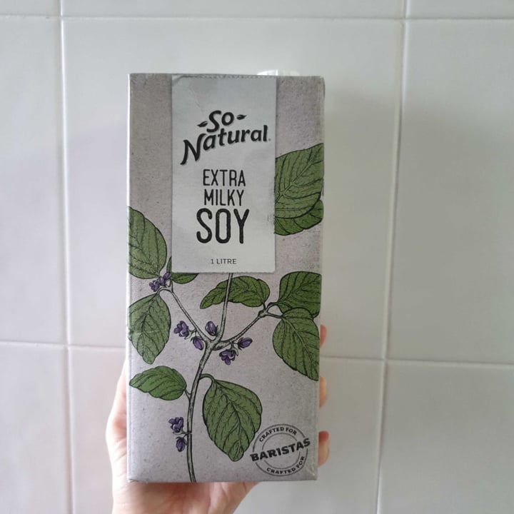 photo of So Natural Extra Milky Soy Milk shared by @iloveveggies on  26 Feb 2020 - review
