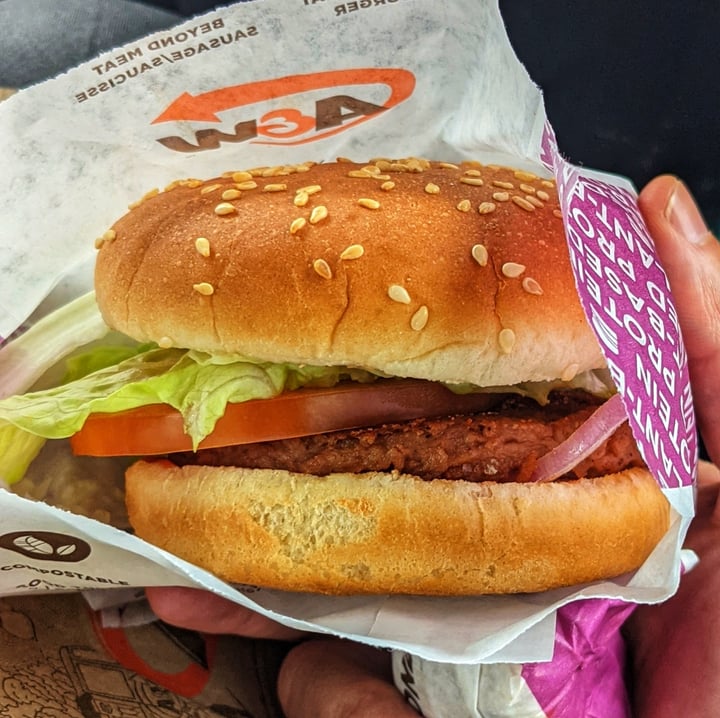 photo of A&W Canada Beyond Meat Burger shared by @stormm on  05 Mar 2021 - review