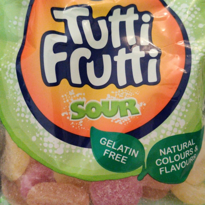 review photo of Fazer Tutti Frutti Sour shared by @velvetvegan on 26 Jun 2020 - review
