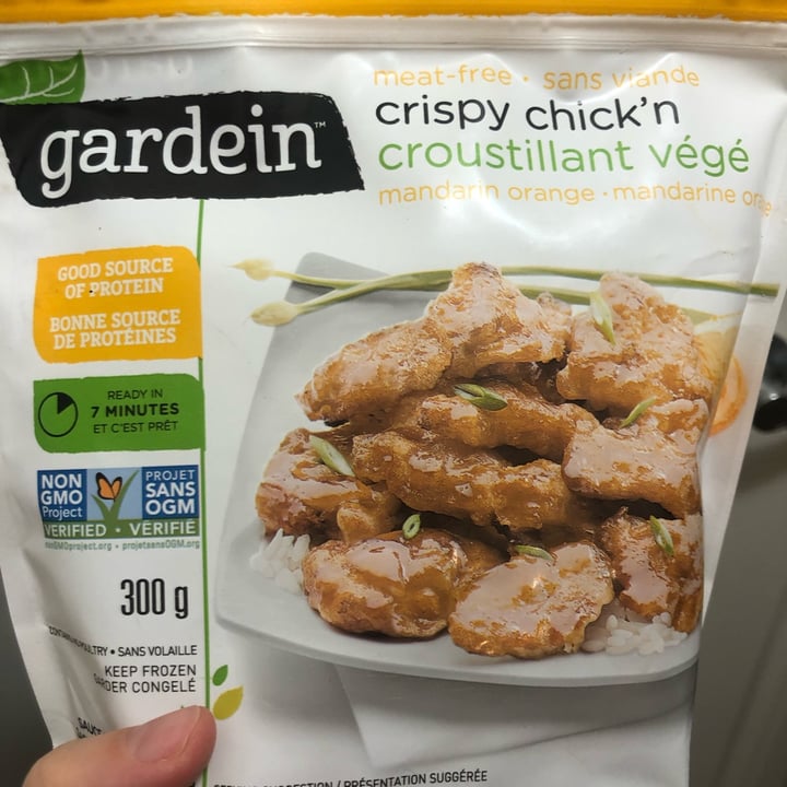 photo of Gardein Mandarin Orange Crispy Chick’n shared by @lys4nier on  21 Nov 2021 - review