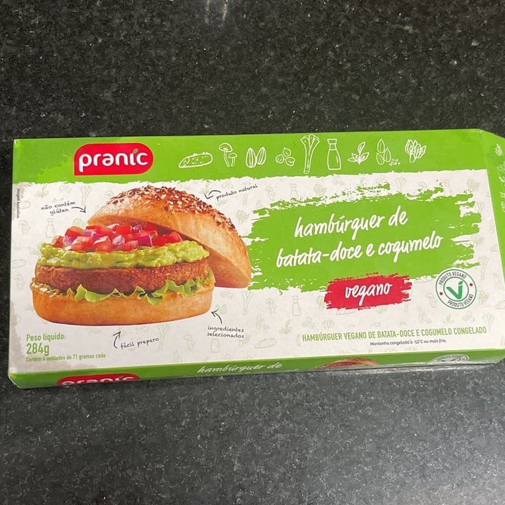 review photo of Pranic Hambúrguer de Batata Doce E Cogumelo shared by @glicia on 07 May 2022 - review