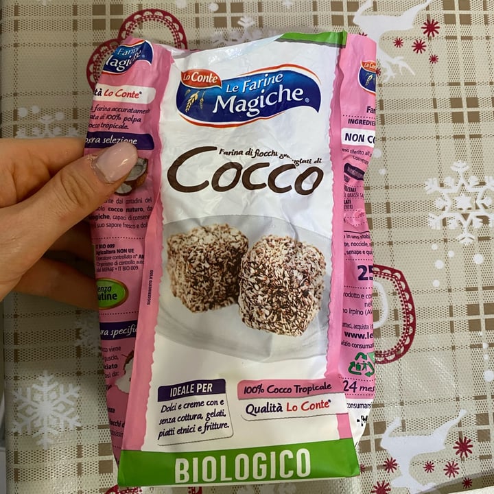 review photo of LO CONTE Farina di fiocchi grattugiati di cocco shared by @pollypocket000 on 01 Dec 2021 - review
