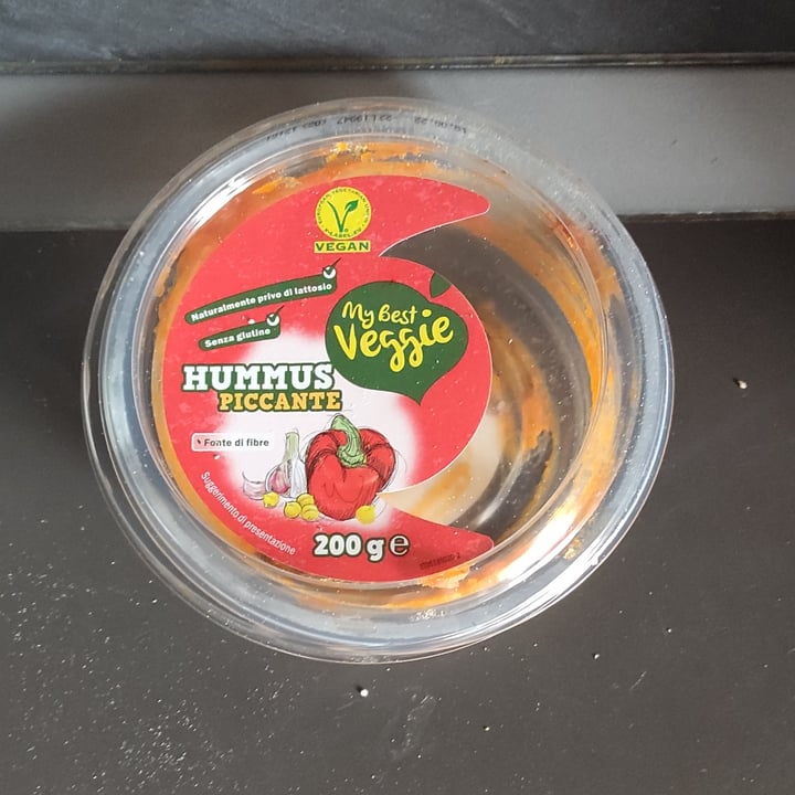 photo of My Best Veggie Hummus Piccante shared by @elgaeagle on  12 Aug 2022 - review