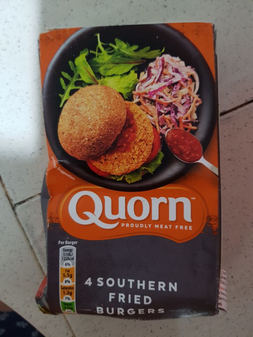 Southern Fried Burgers from Quorn - Vegan Product Reviews & Ratings ...