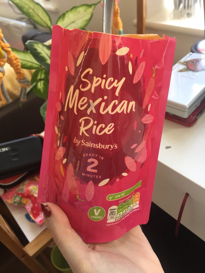photo of Sainsbury's Spicy Mexican rice shared by @lauramay on  01 Mar 2020 - review