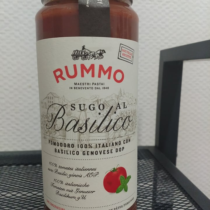 photo of Rummo Sugo Al Basilico Tomato Pasta sauce shared by @astoria on  07 May 2021 - review