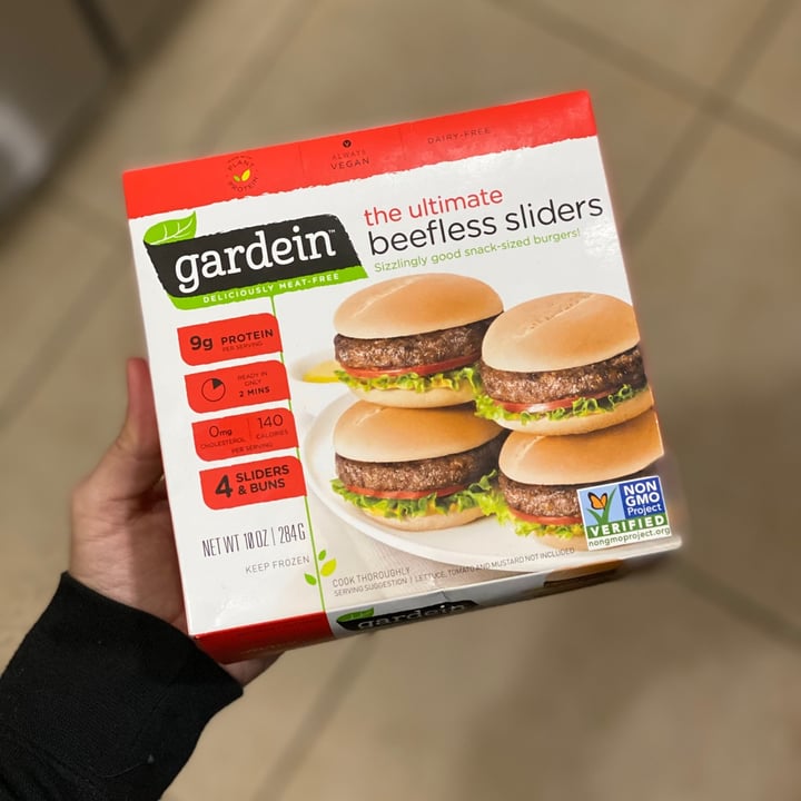 photo of Gardein The Ultimate Beefless Sliders shared by @vegankenji on  15 Dec 2020 - review