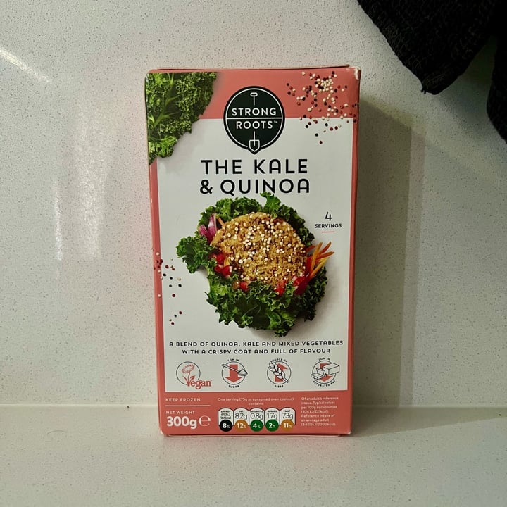 photo of Strong Roots The kale and quinoa shared by @vegan-friendly on  13 Dec 2021 - review