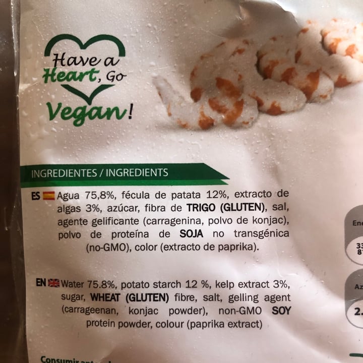 photo of Vegan Nutrition Delicias Veganas Estilo Gambas (Vegan Shrimp Delight) shared by @antoniamaria on  20 Jan 2022 - review