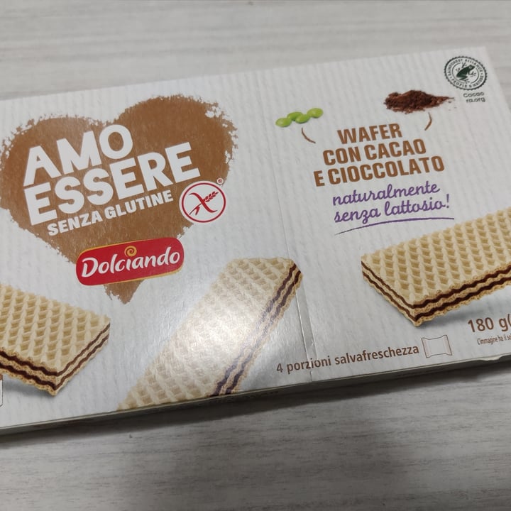 photo of Dolciando Wafer con cacao e cioccolato shared by @floriana on  22 Oct 2021 - review