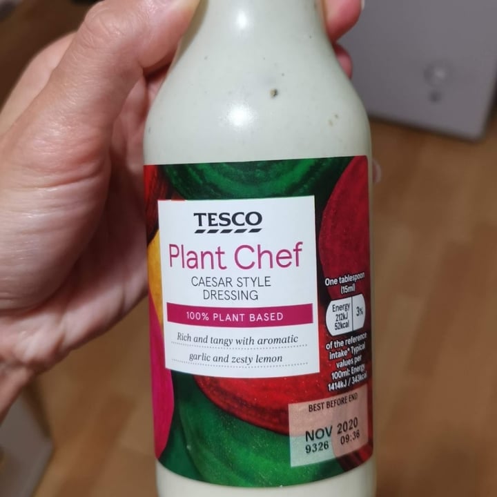 Tesco Plant Chef Caesar Style Dressing Review abillion