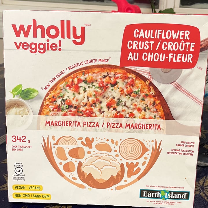 photo of Earth Island Cauliflower Crust Margherita Pizza shared by @vzachzillav on  18 Jan 2022 - review