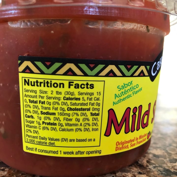photo of Casa Sanchez Mild Salsa Roja shared by @bfly053 on  27 Jun 2021 - review